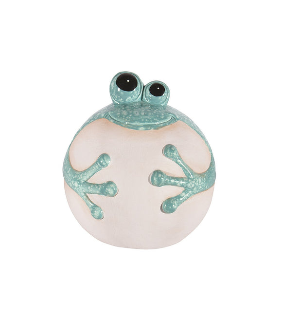 Frog Decor - Round Ceramic (Large)
