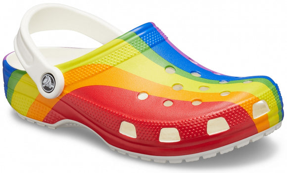 Crocs Classic - Rainbow Stripe