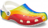 Crocs Classic - Rainbow Stripe