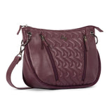 Lug Crossbody Bag - Swivel VL (Wine Red)