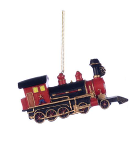 Ornament - Train (Red Cab)