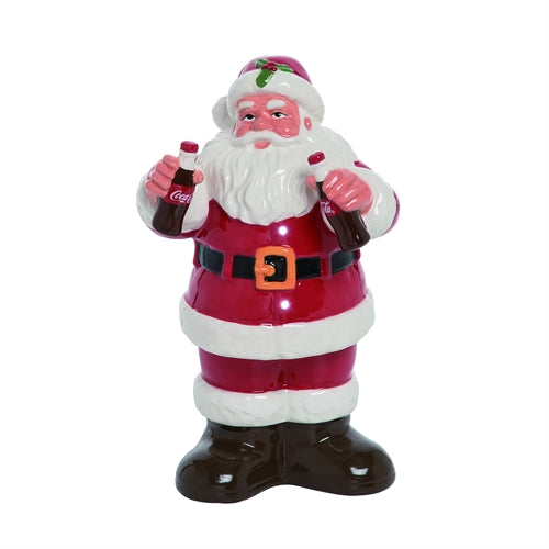 Santa Figurine - With Coke Bottles LED