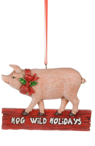 Ornament - Pig Hog Wild