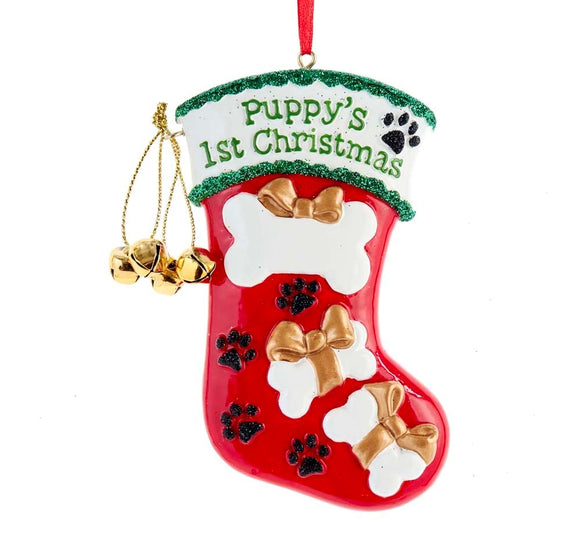 Ornament - Puppy's 1st Christmas