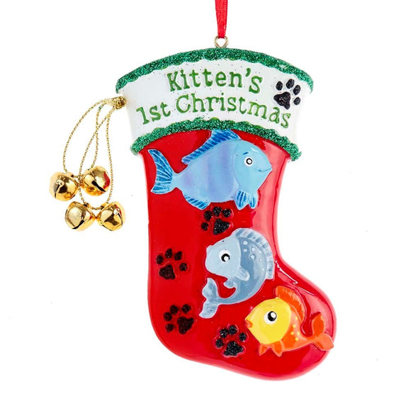 Ornament - Kitten's 1st Christmas