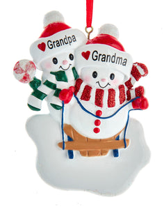 Ornament - Grandma and Grandpa