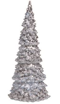 Christmas Tree - Light Up Acrylic (Silver)