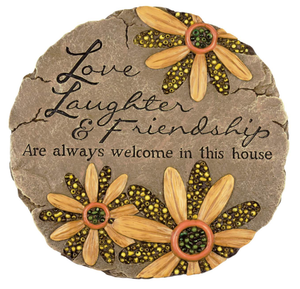 Garden Stone - Love Laughter and Friendship