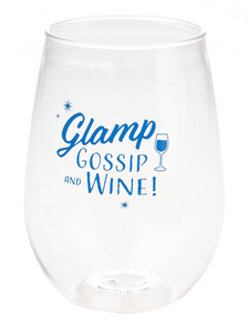 Wine Glass - Glamp Gossip and Wine