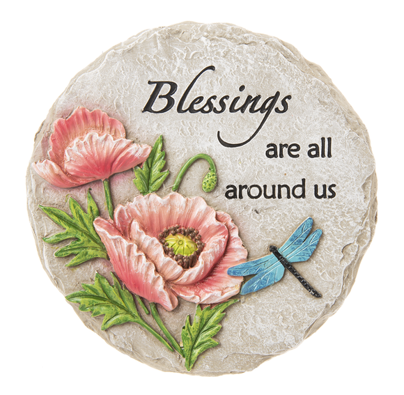 Mini Garden Stone - Blessings All Around Us