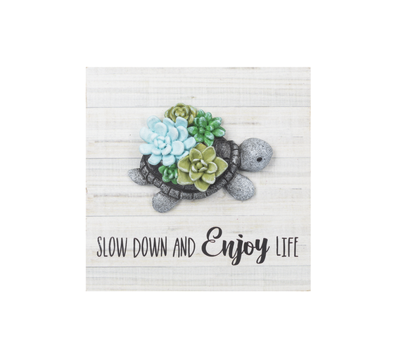 Plaque - Slow Down and Enjoy Life