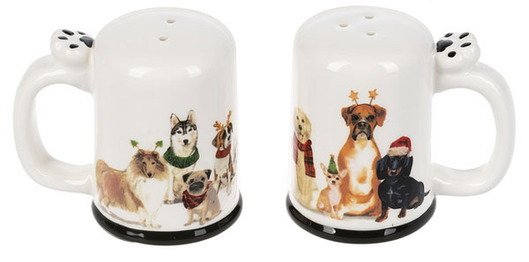 Salt and Pepper Shakers - Dog-Gone