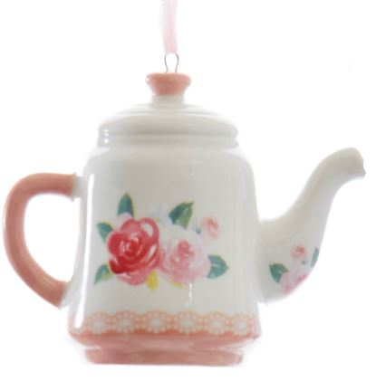 Ornament - Teapot (White)