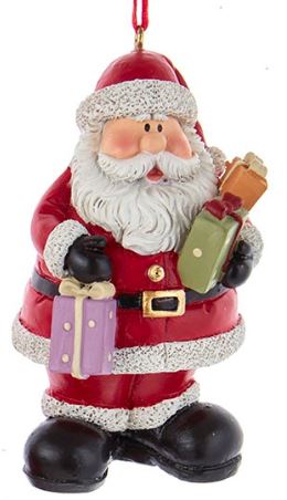 Ornament - Santa with Gifts