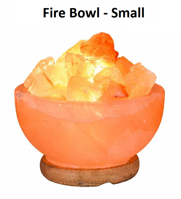 Fire Bowl Salt Lamp - Small