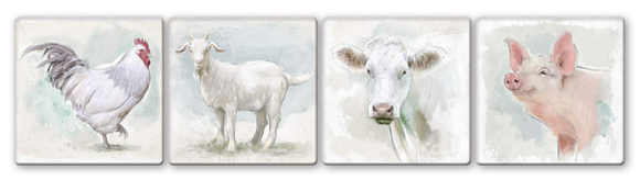 Coasters - Farm Animals