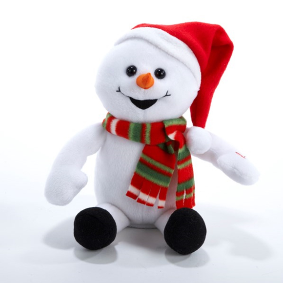 Snowman Plush - Laughing with Farting Sounds