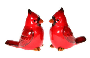 Salt and Pepper Shakers - Cardinals