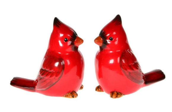 Salt and Pepper Shakers - Cardinals