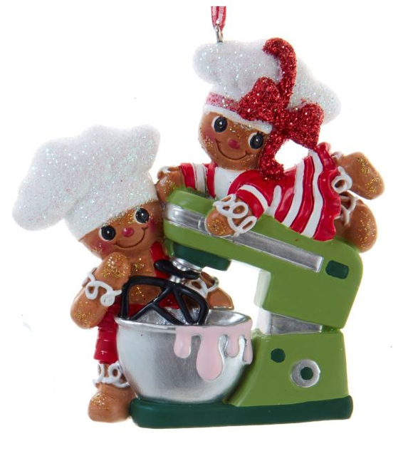 Ornament - Gingerbread with Mixer