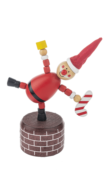 Holiday Push Puppet - Santa