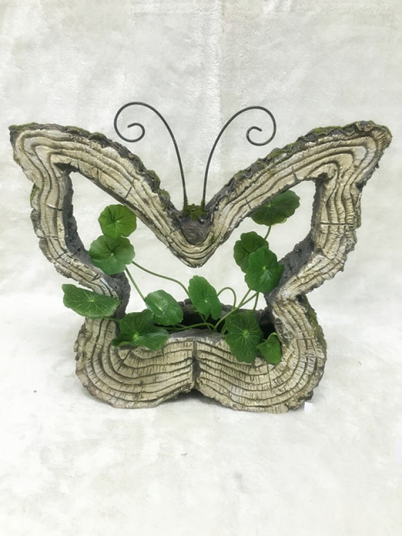 Butterfly Planter - Log look