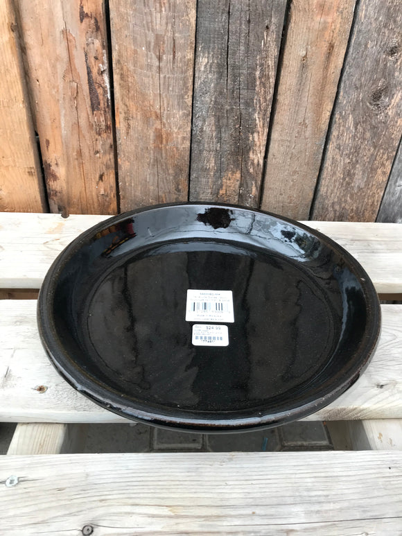 Saucer - Black (Large)