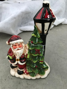 Santa Decor - With Lamp Post Musical LED