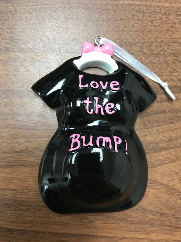 Ornament - Love The Bump (Black)