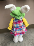 Bunny - Standing with Plaid Dress