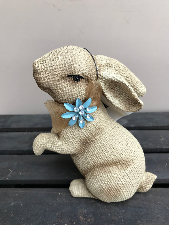 Bunny Figurine - With Flower