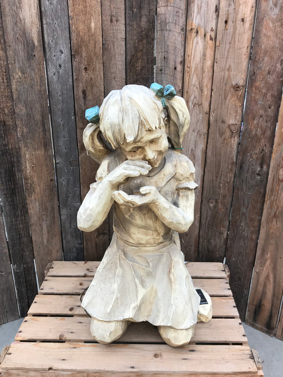Girl with Firefly - Statuary