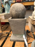 Fountain - Sphere on Pedestal (Asst colours)
