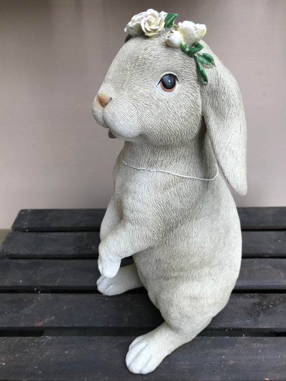 Bunny Decor - With Flower Headband