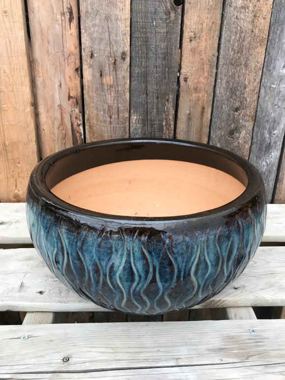 Planter Bowl - Oyster Blue (Medium)