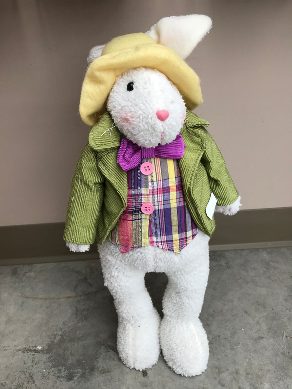 Bunny - Standing with Green Jacket