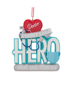 Ornament - Front Line Hero Doctor