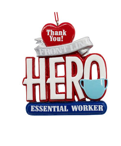 Ornament - Hero Essential Worker