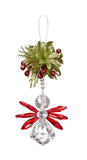 Ornament - Kissing Crystal Angel
