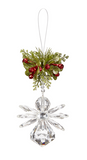Ornament - Kissing Crystal Angel