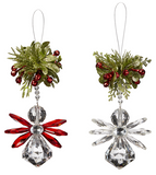 Ornament - Kissing Crystal Angel