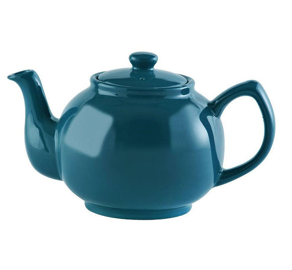 Teapot - Teal Blue 6 cup