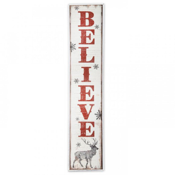 Wall Art - Believe with Deer