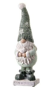 Gnome Decor - Iced Green Hat (Small)