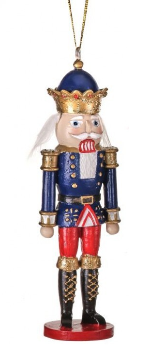 Ornament - Nutcracker Bavarian Blue