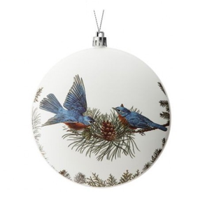 Disc Ornament - Blue Bird