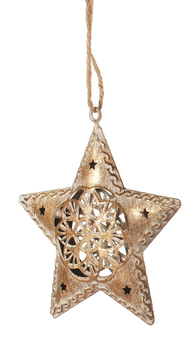 Ornament - Star Gold