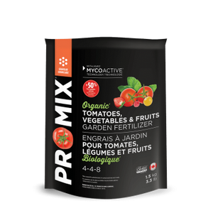 Pro-Mix Organic Garden Fertilizer for Tomatoes, Vegetables & Fruits 4-4-8