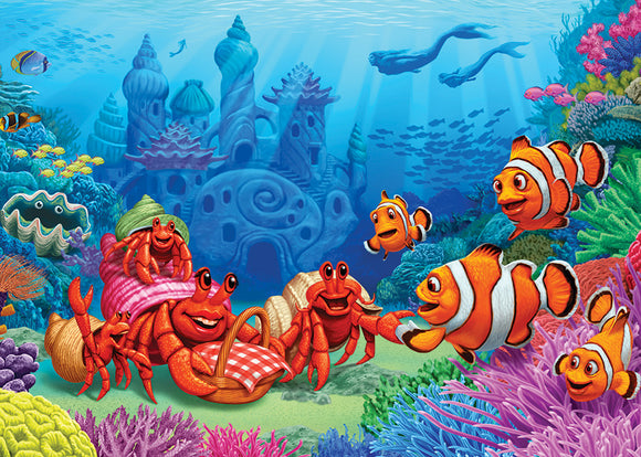 Tray Puzzle - Clownfish Gathering