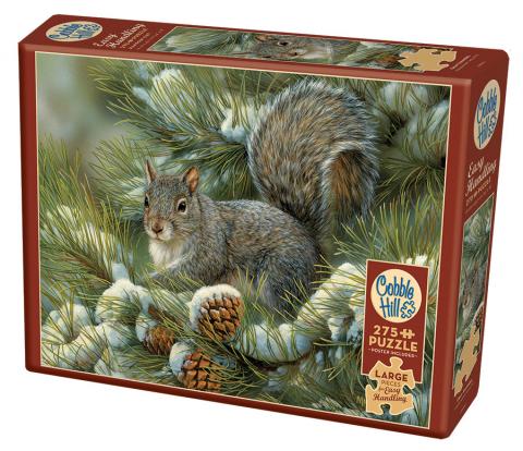 Puzzle - Gray Squirrel (Easy Handling)